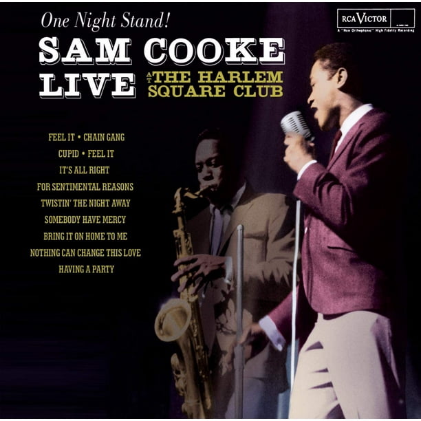 Álbum musical One Night Stand-Sam Cooke en vivo en el Sony Music Cmg