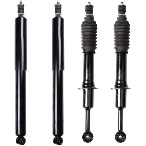 ECCPP Struts,ECCPP Front Rear Shock Absorbers Strut Kits for 2005 2006 2007 2008 2009 2010 2011 2012 2013 2014 for Toyota Tacoma Compatible with 341340 71371 349010 37280