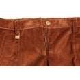 thumbnail image 5 of Dolce & Gabbana Brown Corduroys Straight Logo Casual Pants, 5 of 8