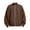 Brown, variant on Womens Bomber Jacket Waffle Knit Zip Up Casual Jackets Lightweight Trendy Outerwear Coat with Pockets Red XXXL
