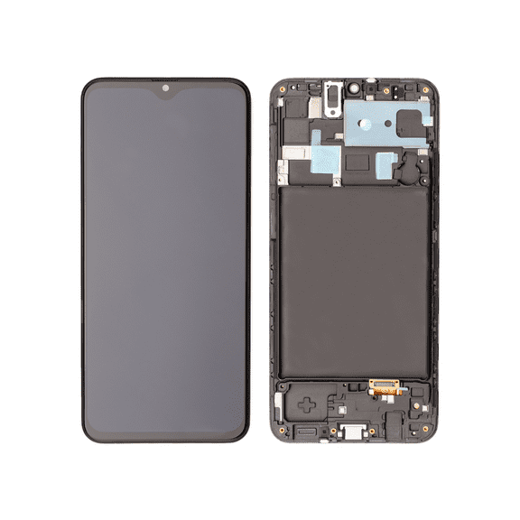 Replacement OLED Assembly With Frame Compatible For Samsung Galaxy A20 (A205 / 2019) (F Version) (Aftermarket Plus) (All Colors)