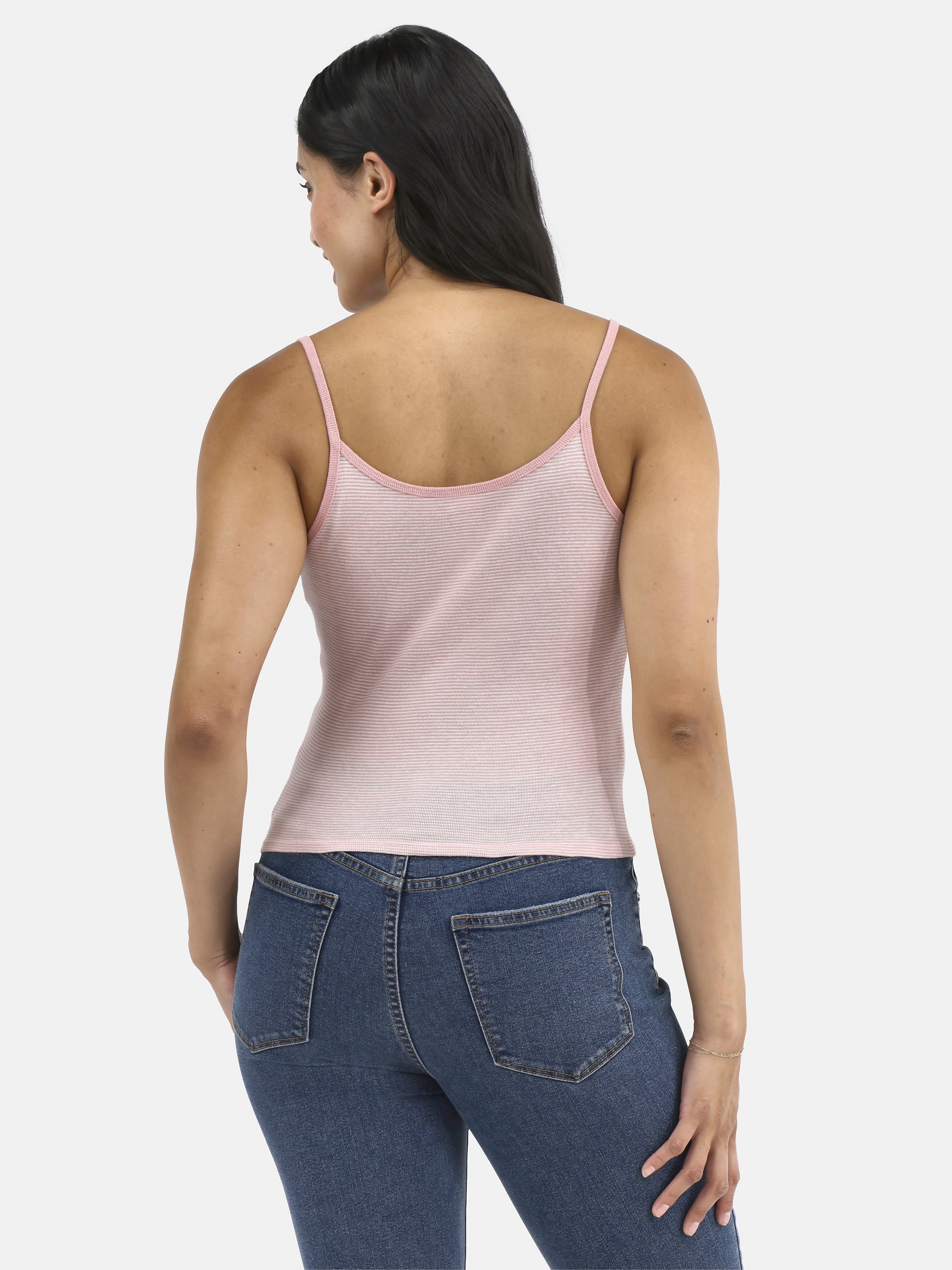 No Boundaries Scoop Cami, Women's - Walmart.com