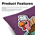 thumbnail image 2 of Thanksgiving Font with Unique Patterns - Set of 2 for Pillows Covers - Available in 16x16, 18x18, 20x20 Inches - Great for Throw Pillow Covers - Versatile for Various Occasions, 2 of 6