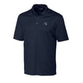 thumbnail image 2 of Men's Cutter & Buck  Navy Gwinnett Stripers  Clique Spin Eco Performance Pique Polo, 2 of 3