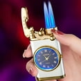 thumbnail image 5 of Openpig Inflatable Lighter, Plasma Lighter, Electric Arc Lighter, Windproof Lighter, Metal Lighter Luminous Real Watch dial, 5 of 5