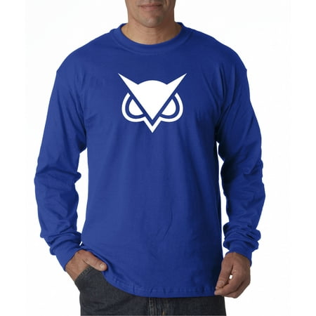 - New Way 747 - Unisex Long-Sleeve T-Shirt Vanoss Owl Gaming VG Logo XL Royal Blue