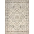thumbnail image 2 of JONATHAN Y WASHABLE 5 x 8 Area Rug, Koda Vintage Medallion - Cream/Brown, WSH318A-5, 2 of 9