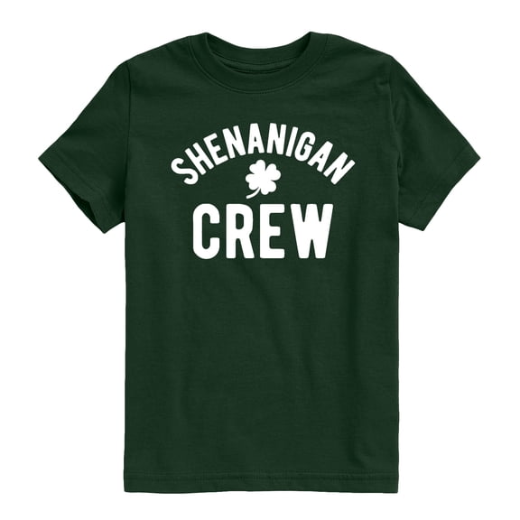 Instant Message - Shenanigan Crew - Youth Boys Short Sleeve Graphic T-Shirt