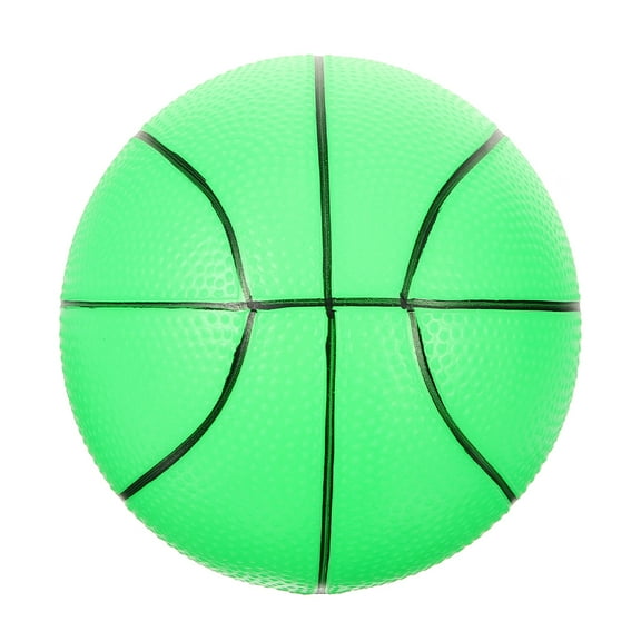 WRISTBIQUE 1Pcs Round PVC Inflatable Ball for Youth Basketball Indoor Play 8Inch
