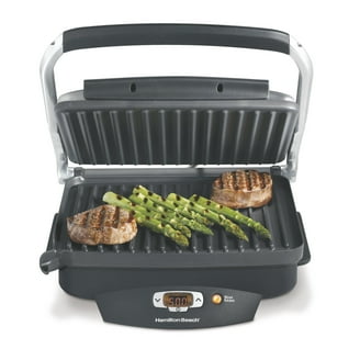 Elite Gourmet Large 12” Deluxe Indoor Grill with Removable