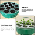 thumbnail image 6 of MLINS  2 Pcs Planting Container Gardening Sprouting Case Flat Cultivator Hole Green, 6 of 8