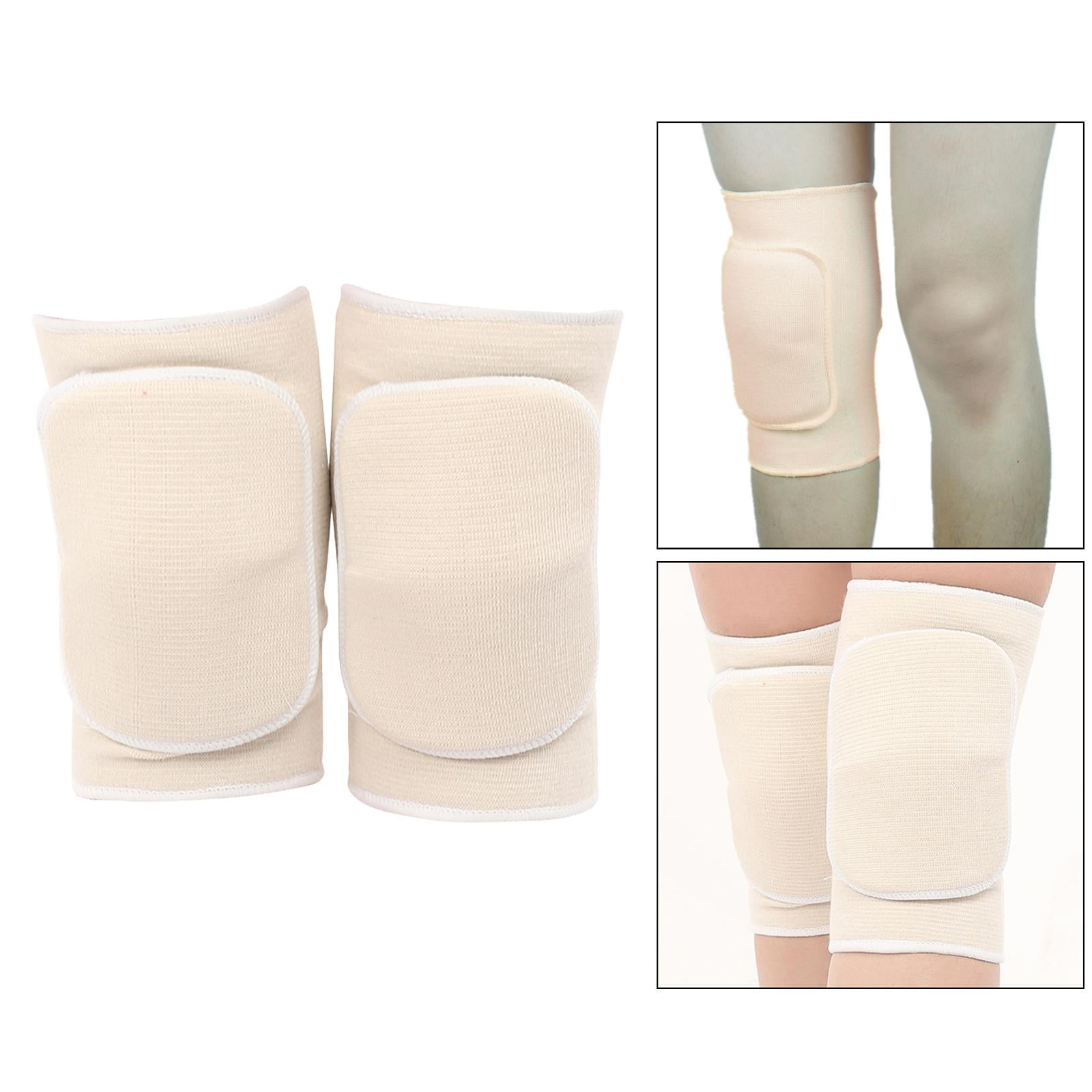 funtasica 3X Protective Knee Pads Pro Thick Sponge Avoidance Kneeling Kneepad White
