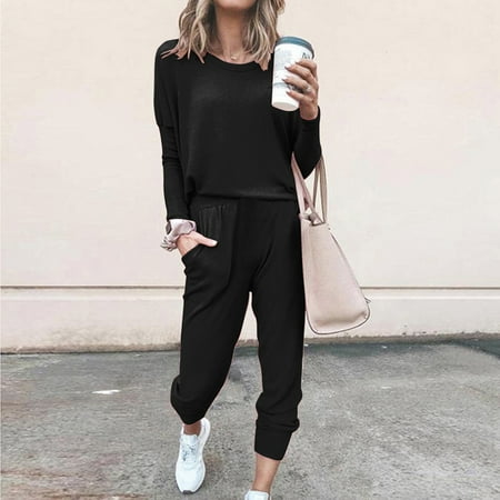 

WANYNG pajamas for women Womens Lip Plaid Printing Camisole Shorts 2 Piece Set Sleepwear Lace Backless Trim Lingerie Hot Pants Suit Long Sleeve Polyester Sleepwear Sets Black XL