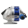 thumbnail image 3 of High-Speed Ratio, Die-Cast Spool for Outdoor Use, Blue Gray Color Aluminum Alloy Front Cover Fishing Reel, 3 of 8