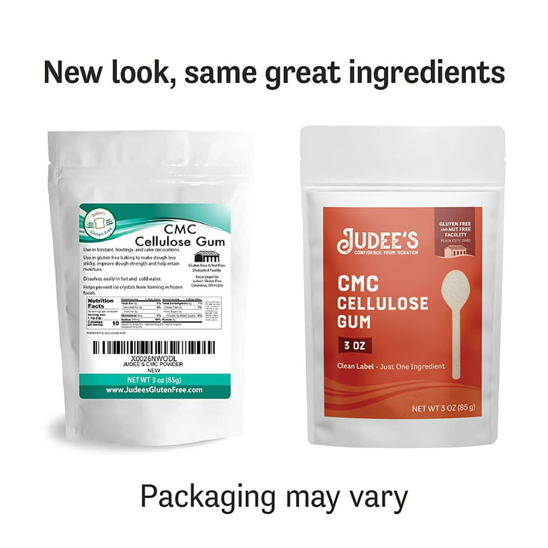 18 oz CMC Powder, 100% Pure, Food-Grade, Premium CMC Powder for Fondant, Ice Cream, Cake, Yogurt, Candy and More