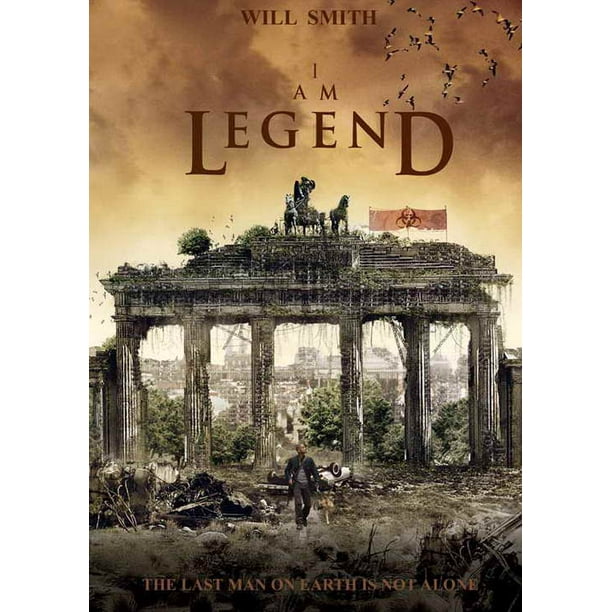 I Am Legend Movie Poster Style D 27 X 40 07 Walmart Com Walmart Com