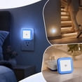 thumbnail image 2 of Blue Night Light Plug-into Wall - 1 Pack Night Light Dusk to Dawn Sensor Plug in LED Lighting, Auto-On/Off Lamp for Home Living Room Bedroom Bathroom Hallway Kitchen, 2 of 7