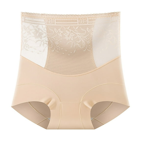 Delliss Shapewear Lace Breathable Shorts High Waisted Body Shaper Butt Lifting Panties Slimmer Girdle