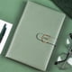 thumbnail image 3 of Organizador de carpetas A5, agenda de citas, papelería, cuaderno, agenda diaria 2022 Verde, 3 of 9