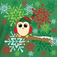 thumbnail image 3 of CafePress - Christmas Owl Women's V Neck Dark T Shirt - Women's V-Neck Dark T-Shirt, 3 of 4
