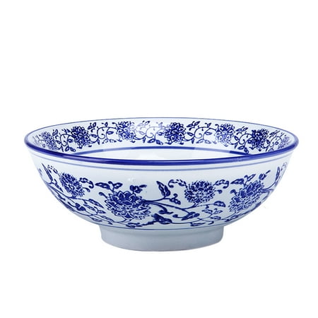 

NUOLUX 1Pc Home Kitchen Simple Bowl Soup Bowl Food Serving Salad Noddles Bowl