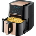 thumbnail image 1 of TOYTEXX Friteuse à Air Chaud 6Qt, Marine - Numérique, Fenêtre de Visualisation, 6 Réglages de Cuisson, Alerte de Secousse, Arrêt Automatique, 1 of 6