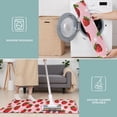 thumbnail image 6 of Red Strawberry Plants Fruit Dot Pink Pattern Kitchen Rugs Sets Of 3,Kitchen Runner Rugs Non Skid Washable,Decorative Kitchen Floor Mats for Kitchen,Sink,Laundry,17"x30"+ 17"x47" + 17"x59", 6 of 6