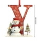 thumbnail image 3 of Adorno Colgante para Árbol de Navidad con 26 Letras | Adornos Navideños Diy para Colgar En El Árbol de Navidad - Acrílico de 10 Cm - 26 Piezas - Adornos Navideños, 3 of 5