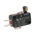 thumbnail image 2 of EeaseCA 15pcs V-155-1C25 Micro Limit Switch Short Hinge Roller Arm SPDT Snap Action Home LOT, 2 of 4