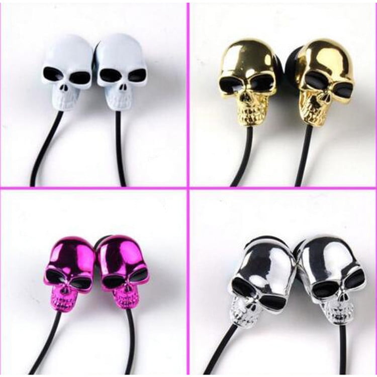 skull shaped earbuds