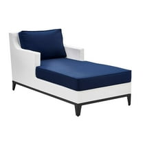 Tommy Hilfiger Hampton Outdoor Daybed Coastal White and Navy