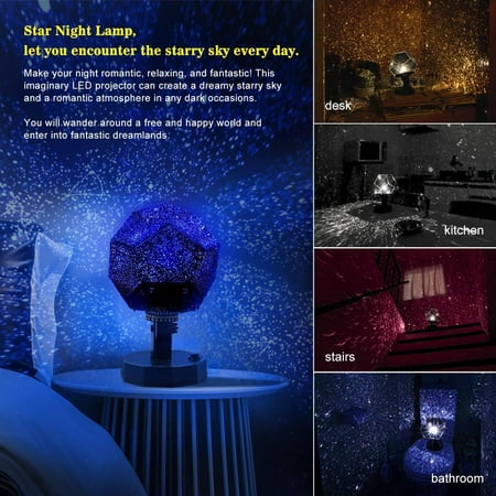 Gohope Night Light Cosmos Star Projector Star Projector ...
