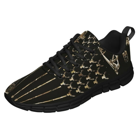 

Bowhunting Running Shoes Sneakers Mesh Black Size 9