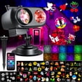 thumbnail image 1 of Proyector de luces navideñas Nazuwke 2024 con 72 patrones remotos, 1 of 8