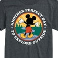 thumbnail image 3 of Mickey and Friends - Perfect Day Explore Outside - Men's Short Sleeve Graphic T-Shirt, 3 of 5