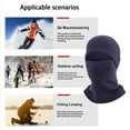 thumbnail image 5 of Fleece Neck Gaiter under $5! Yrmaups Winter Cycling Mask, Windproof Fleece Balaclava Neck Warmer, Multifunctional Ski Hat for Motorcycle, Running, Outdoor Sports in Cold Weather, 5 of 7