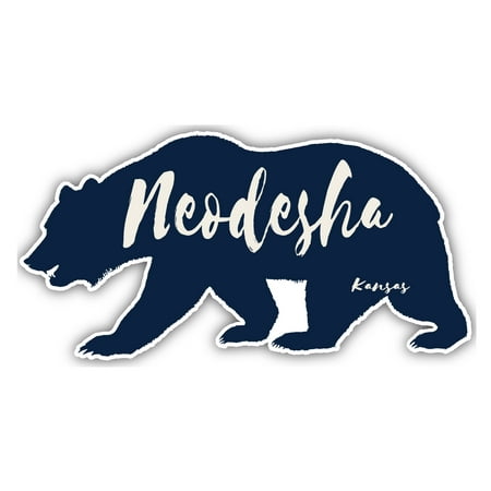 

Neodesha Kansas Souvenir 3x1.5-Inch Fridge Magnet Bear Design