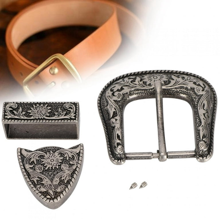 Easy To Operate Buckle, Long Lasting Waist Belt Buckle, Beginner Daily Life  DIY Leather Craft Professional Craft Man For Leather Family 40mm Inner  Diamter 