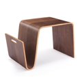 thumbnail image 1 of Manhattan Comfort Brookside 25.6 in. Walnut Rectangle Plywood and Ash Veneer End Table, 1 of 4