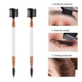thumbnail image 3 of 5Pcs Brow and Lash Comb Spoolie Brushes Professional Eyebrow Eye Makeup Tools, 3 of 6