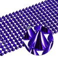 thumbnail image 4 of Uxcell Sew Stitch on Cone Spikes Studs Plastic Flat Back Spike Rivet Punk Trim Ribbon Sapphire 1 Yard, 4 of 6