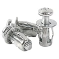 thumbnail image 1 of 15pcs M4 M5 M6 M8 Petal Rivets Nut Jack Nuts Car Metal Screw For Hollow Wall Iron Skin Petal Nut Expansion Lantern, 1 of 4