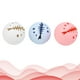 thumbnail image 3 of EeaseMX 3 juguetes para gatos, bolas de hierba gatera con forma de espina de pescado hueca, campana, bola luminosa, juguetes para gatitos, juguetes para jugar con mascotas., 3 of 7