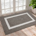 thumbnail image 1 of XICEN Indoor Door Mat, 20x32, Non-Slip Absorbent Resist Dirt Entrance Rug, Machine Washable Low-Profile Inside Entry Door Rugs for Entryway, Brown, 1 of 6
