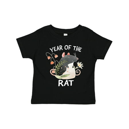 

Inktastic Chinese Zodiac Year of the Rat Gift Toddler Boy or Toddler Girl T-Shirt