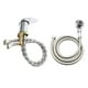 thumbnail image 1 of Manguera de mano para champú, grifo para lavabo de baño, grifo mezclador de agua fría y caliente, manguera para lavabo de baño Plata, 1 of 9
