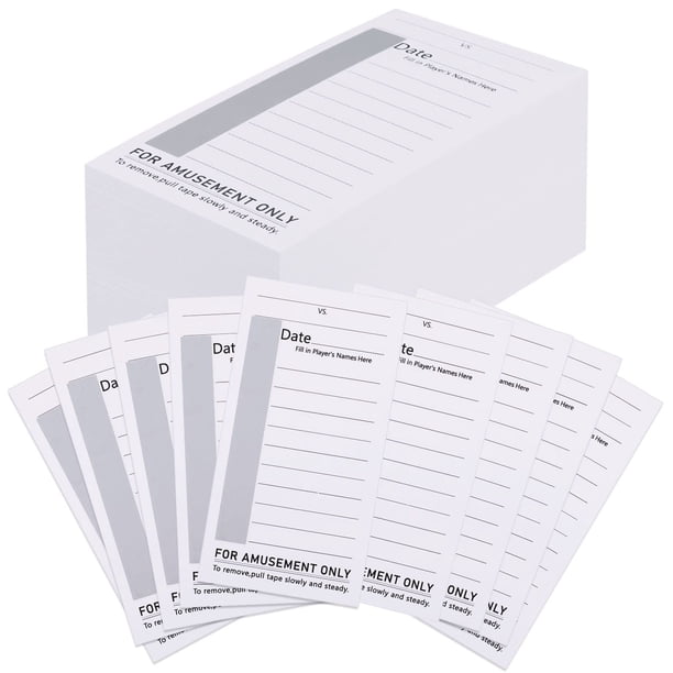 Cartas deportivas ABURRORI de fútbol de 10 líneas, paquetes de 100 unidades