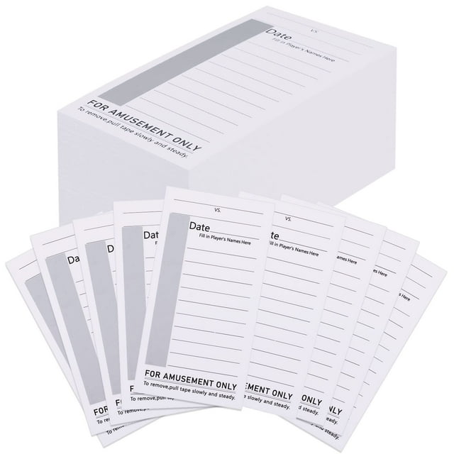 Cartas deportivas ABURRORI de fútbol de 10 líneas, paquetes de 100 unidades