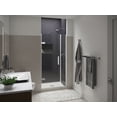 thumbnail image 5 of Kohler 27588-10L-SHP 71.5 x 34.37 in. Composed Frameless Pivot Shower Door with 0.37 in. Thick Crystal Clear Glass - Bright Polished Silver, 5 of 7