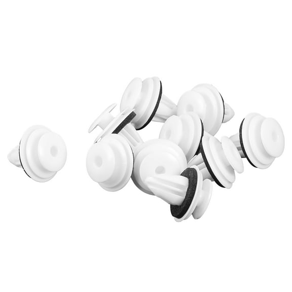 Unique Bargains Door Trim Panel Clips for Toyota Tacoma 2001-2022 Nylon No.90467A0005 White 10 Pcs